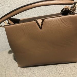 Just like LOUis Vuitton  CAPUCINES MM in Tan